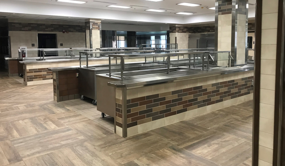 Crossville Inc Tile - Fort Lee Advanced Individual Training Complex Dining  Hall