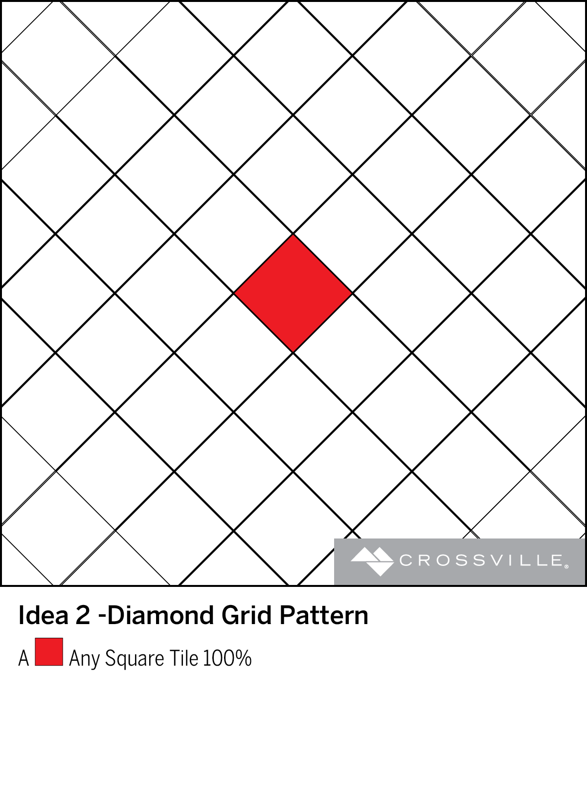 Diamond Grid Pattern