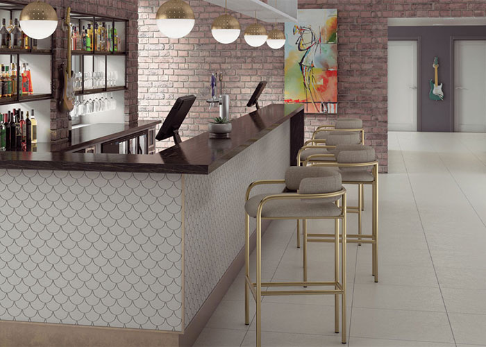 Classic Grooves porcelain tile collection